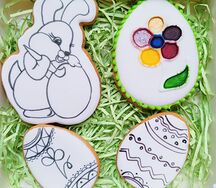 Набор имбирных пряников с кроликом