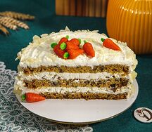 Морковное пирожное