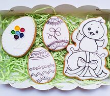 Набор имбирных пряников с цыпленком