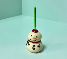 Пирожное Снеговик