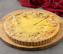 Киш с манго и творожным сыром