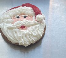 Имбирный пряник Снеговичок