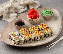 Нежный оригано PrimeRoll с карельским лососем