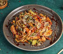 Wok c курицей