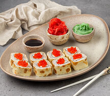 Чакин Prime roll с красной зернистой икрой