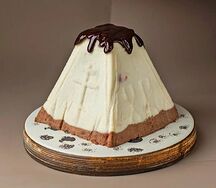 Шоколадная творожная пасха