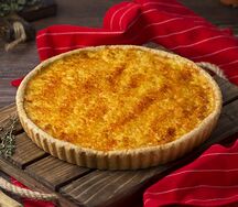 Киш с фаршем из отборный говядины и свинины