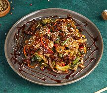 Wok c говядиной