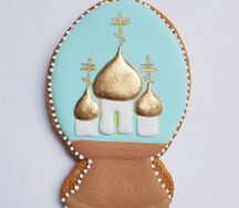 Имбирный пряник Яйцо с куполами