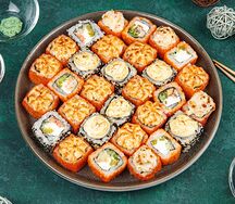 Сет роллов Запеченная Калифорния