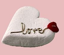 Марципан сердце белое