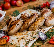 Шашлык из куриных крыльев L
