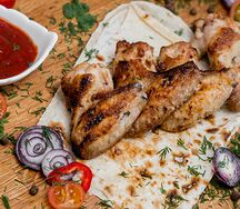 Шашлык из куриных крыльев M