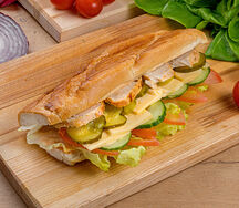 Тост с курицей