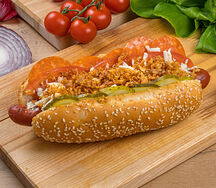 Хот-Дог Делюкс с куриной колбаской