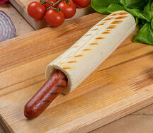 Хот-Дог Французский с говяжьей колбаской