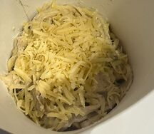 Лапша с курицей и грибами