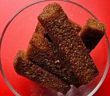 Гренки с чесноком