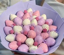 Букет из клубники в шоколаде Gentle