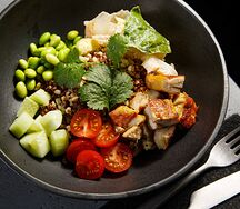 Поке с цыпленком