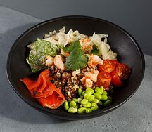 Поке с креветками