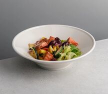 Тёплый салат с неркой в соусе терияки