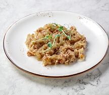 Тушеная капуста по-баварски