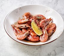 Магаданские креветки жареные