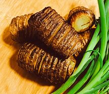 Картофель на мангале