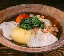 Манты шурпа