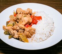 Сай с курицей