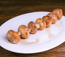 Грибы на мангале