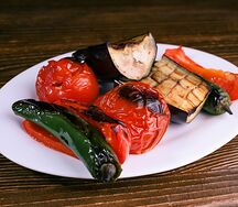 Овощи на мангале