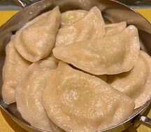 Вареники с вишней 