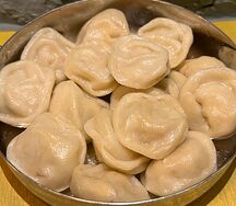 Пельмени с курицей 