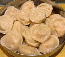 Пельмени с говядиной и курицей 