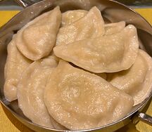 Вареники с картошкой и грибами 