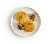Драники с грибным сыром