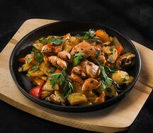 Жаркое с курицей 