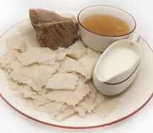 Лезгинский хинкал с курицей