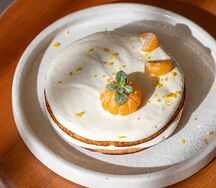 Панкейки с мандарином