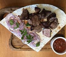 Шашлык из бараньей мякоти
