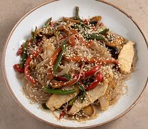 Фунчоза с курицей