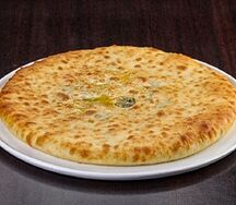 Осетинский пирог со свекольными листьями