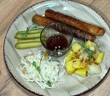 Колбаски с капусточкой