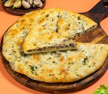 Пирог курица грибы