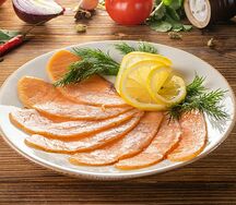 Лосось слабосоленый
