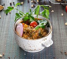 Аджапсандал с говядиной