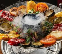 Садж с курицей