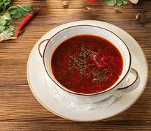 Борщ из говядины